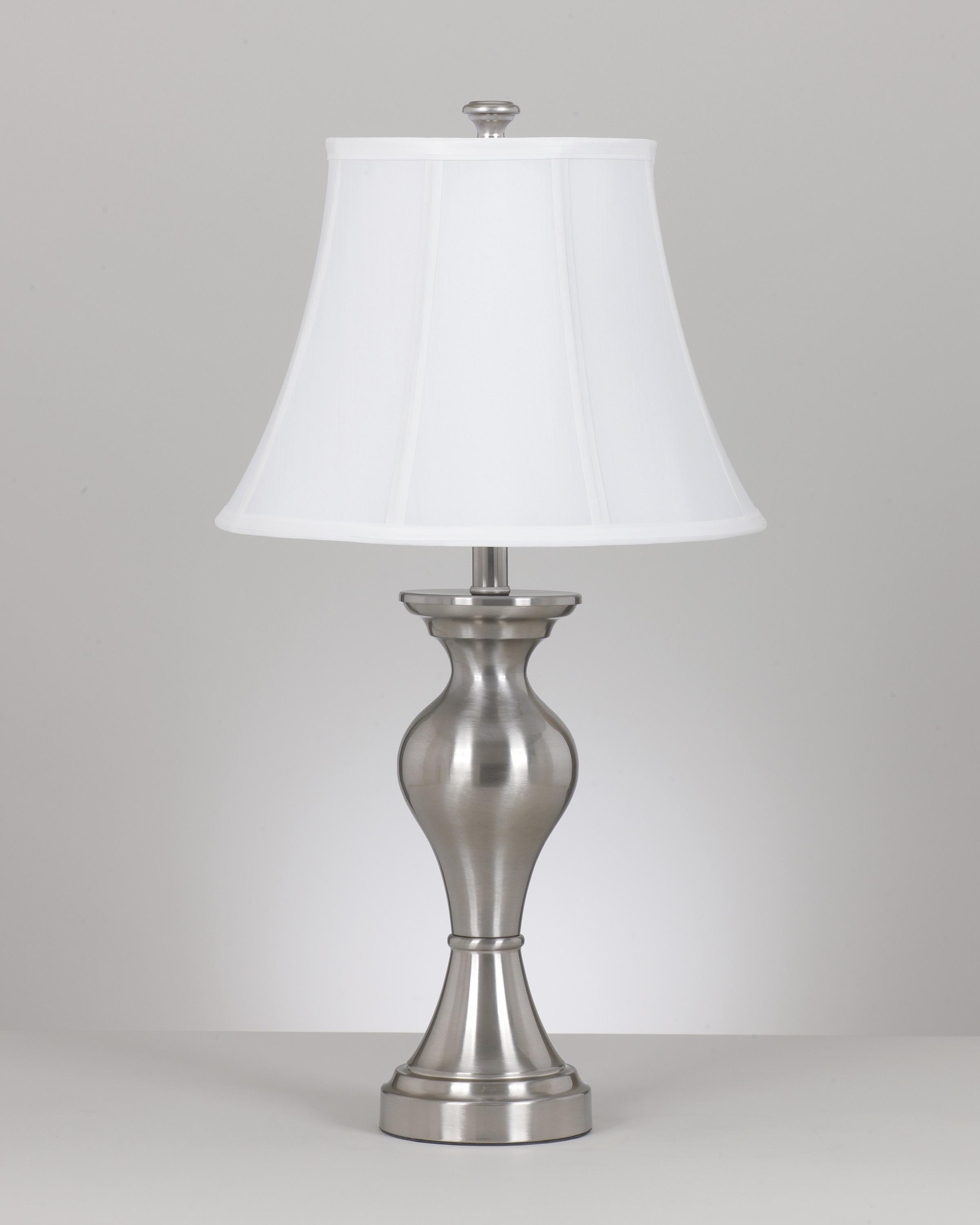 Lamps Vintage Style Set of 2 Rishona Metal Table Lamps